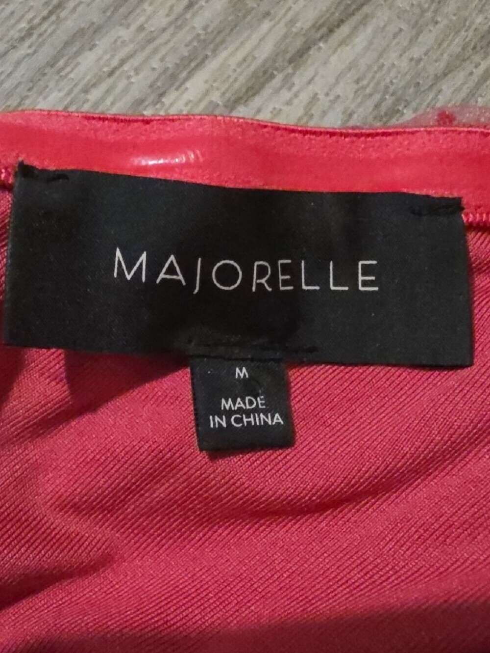 MAJORELLE Hot Pink One-Shoulder Ruffle Mini Dress - Picture 4 of 11